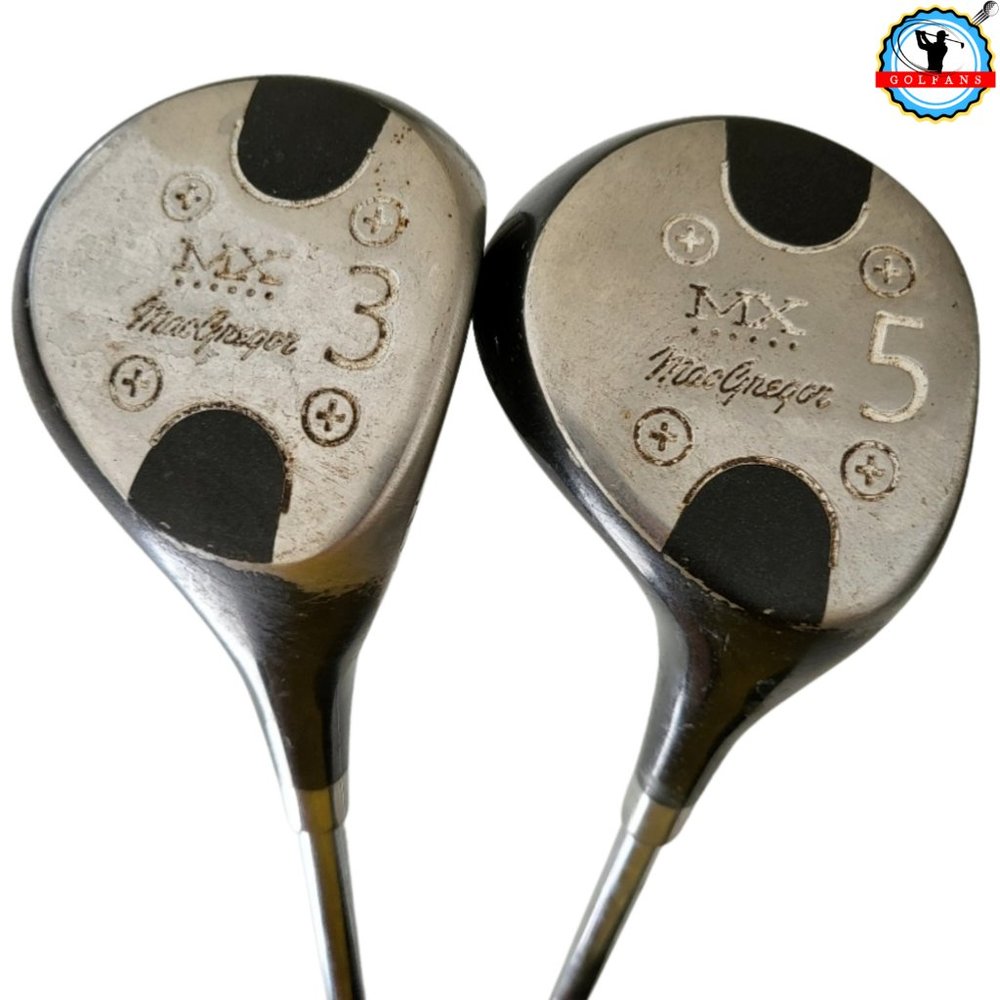 MacGregor MX  Wood Set  3-5 Woods Regular Steel Men Right Handed NEED GRIPS